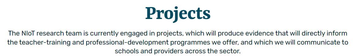 NIOT Projects