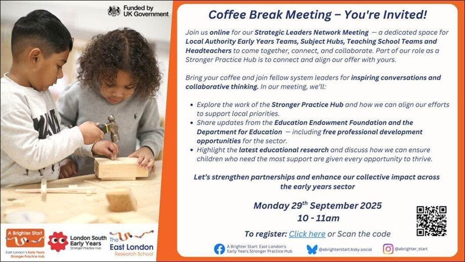 ELRS   Strategic Leaders Network Meeting Early Years